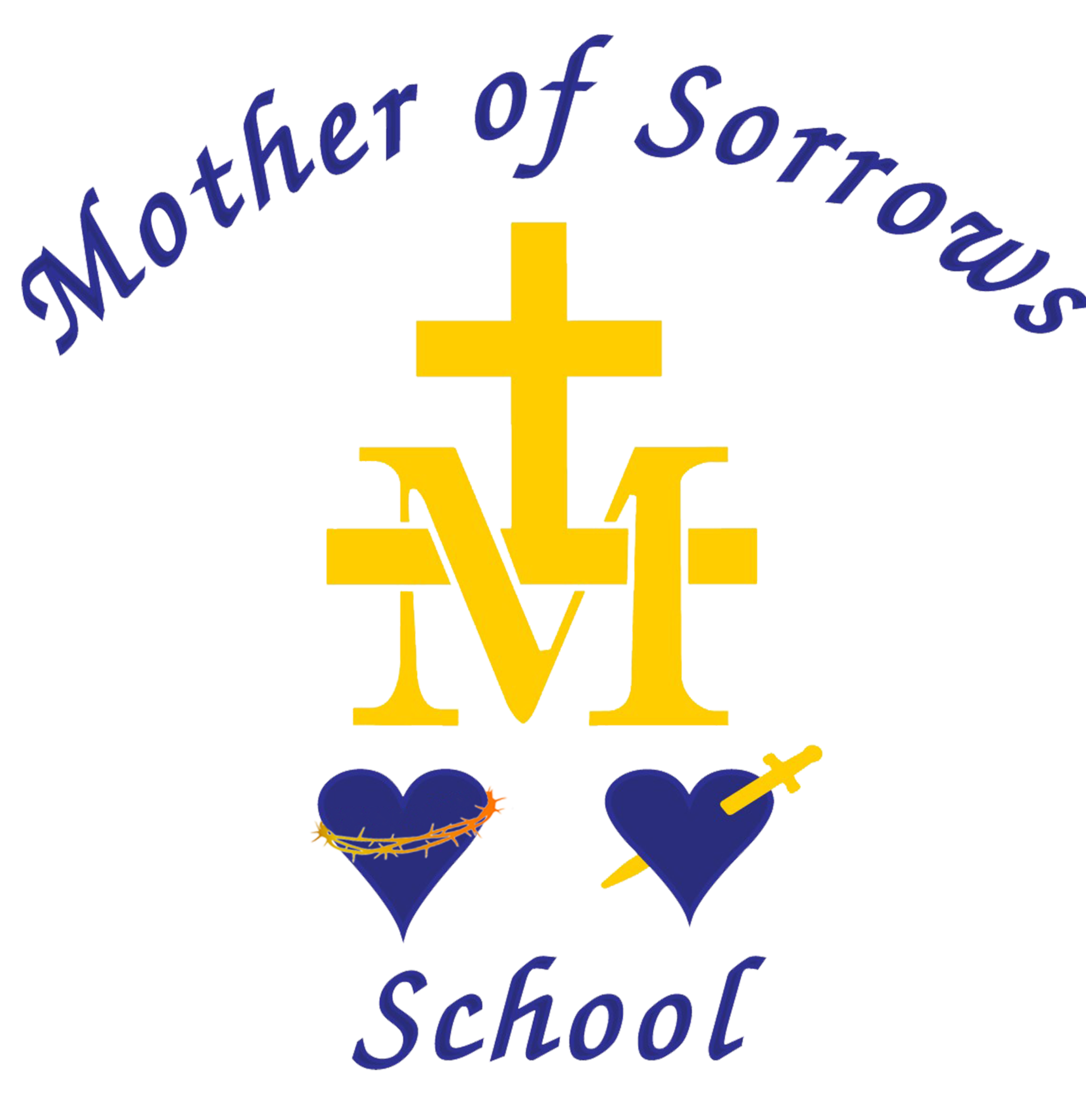 mother of sorrows school logo