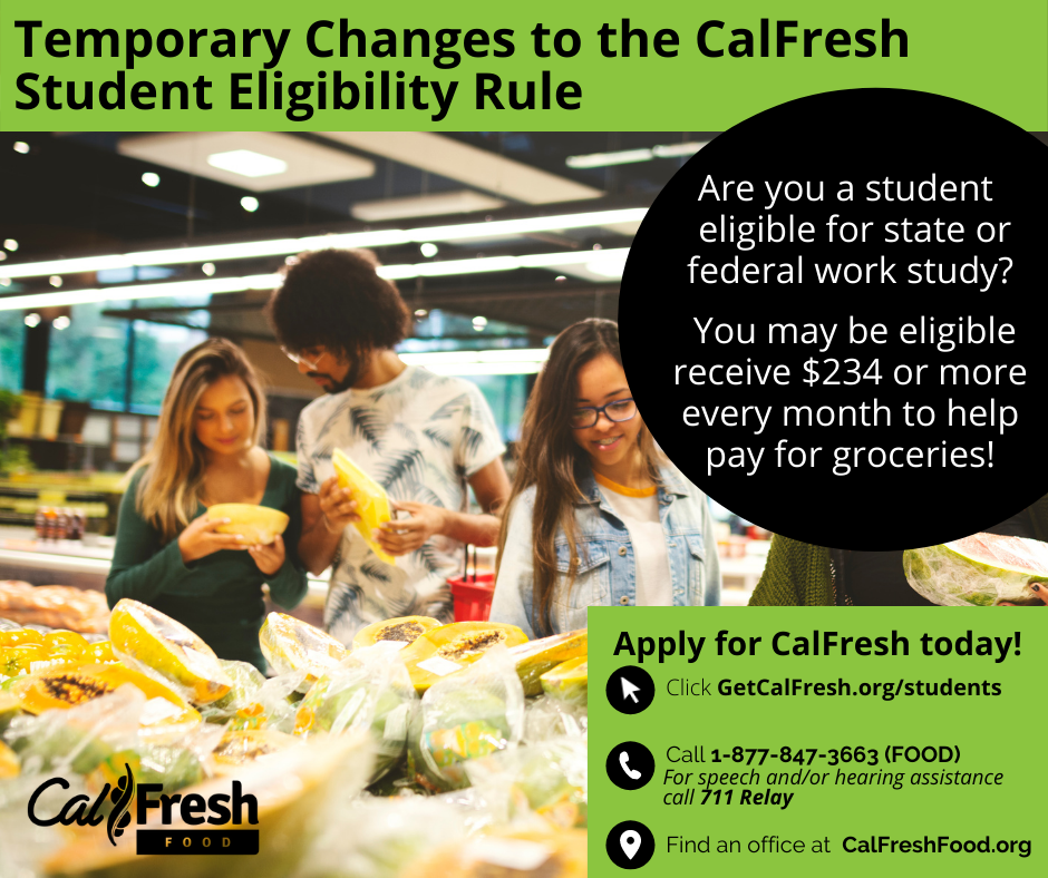 CalFresh Eligibility for Students