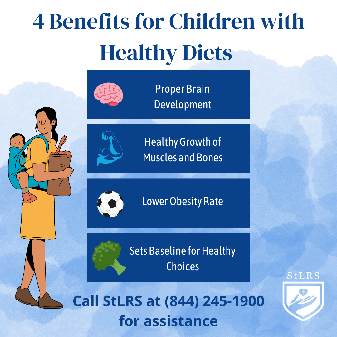 4 Benefits for Children with Healthy Diets